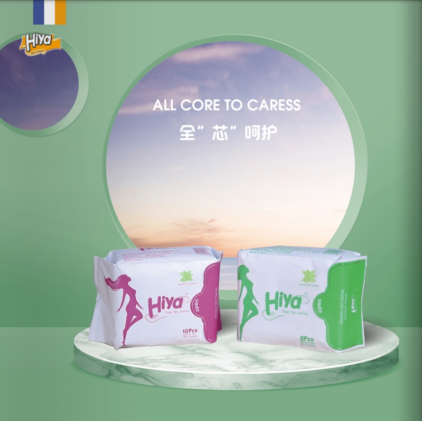 High Absorption Sanitary Napkin Pads