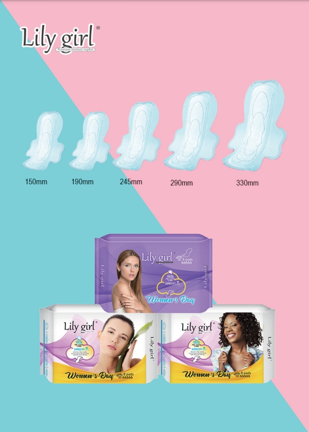 High Absorption Sanitary Napkin Pads