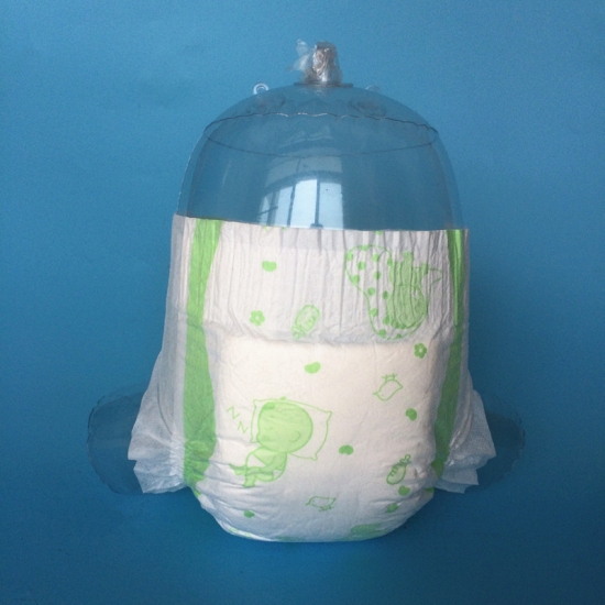 Disposable organic cotton baby diapers
