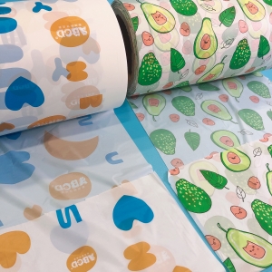 High breathable printed film for back sheet baby diaper raw materials